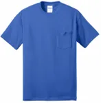 Port & Company - Core Blend Pocket Tee. PC55P ROYAL