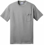 Port & Company - Core Blend Pocket Tee. PC55P Athletic Heather