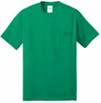 Port & Company - Core Blend Pocket Tee. PC55P Kelly