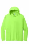 Port & Company Performance Pullover Hooded Tee PC380H Neon Green