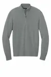 Port Authority Easy Care 1/4-Zip Sweater SW2900 Medium Heather Grey