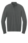 Port Authority Easy Care 1/4-Zip Sweater SW2900 Charcoal Heather
