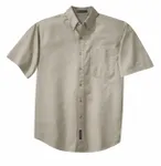 Port Authority Short Sleeve Twill Shirt. S500T STONE