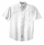 Port Authority Short Sleeve Twill Shirt. S500T WHITE