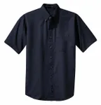 Port Authority Short Sleeve Twill Shirt. S500T Classic Navy