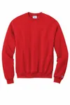 Champion Powerblend Crewneck Sweatshirt. S6000 Scarlet