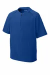 Sport-Tek Youth Repeat 1/2-Zip Short Sleeve Jacket YJST489 TRUE ROYAL