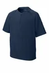 Sport-Tek Youth Repeat 1/2-Zip Short Sleeve Jacket YJST489 TRUE NAVY