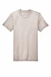 American Apparel Unisex Triblend Short-Sleeve Track T-Shirt Tri Oatmeal