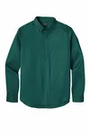 Port Authority Long Sleeve SuperPro React Twill Shirt. W808 Marine Green