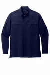 Port Authority Long Sleeve UV Daybreak Shirt W960 TRUE NAVY