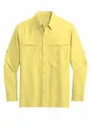 Port Authority Long Sleeve UV Daybreak Shirt W960 YELLOW