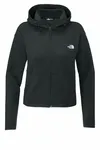The North Face Women's Double-Knit Full-Zip Hoodie NF0A8BUT Asphalt Grey