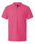 Pique Polo Bright Pink