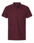 Pique Polo Maroon