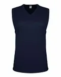 Women's Sleeveless V-Neck T-Shirt Navy
