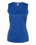 Women's Sleeveless V-Neck T-Shirt ROYAL