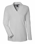 Women's Raleigh Shawl Collar Knit Top Grey