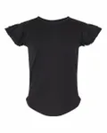 Toddler Flutter Sleeve Tee BLACK