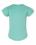 Toddler Flutter Sleeve Tee Saltwater
