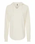 Women’s Lightweight California Wave Wash Hooded Sweatshirt BONE
