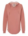 Women’s Lightweight California Wave Wash Hooded Sweatshirt Dusty Rose