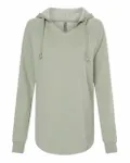 Women’s Lightweight California Wave Wash Hooded Sweatshirt Sage
