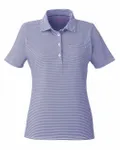 Women's Fanshell Polo Deep Bay/ White Cap
