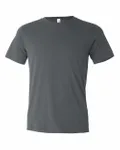 Bella + Canvas Unisex Poly-Cotton Short-Sleeve T-Shirt Asphalt
