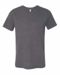 Bella + Canvas Unisex Poly-Cotton Short-Sleeve T-Shirt Asphalt Slub