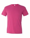 Bella + Canvas Unisex Poly-Cotton Short-Sleeve T-Shirt Berry