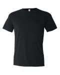 Bella + Canvas Unisex Poly-Cotton Short-Sleeve T-Shirt BLACK