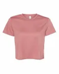 Bella + Canvas Ladies' Flowy Cropped T-Shirt Mauve