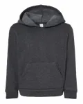 Toddler Sponge Fleece Pullover Hooded Sweatshirt Dark Grey Heather