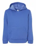 Toddler Sponge Fleece Pullover Hooded Sweatshirt Heather True Royal