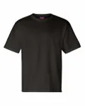 Champion 7 oz., Adult Heritage Jersey T-Shirt BLACK