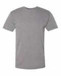 American Apparel Unisex Triblend Short-Sleeve Track T-Shirt Athletic Grey