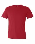 Bella + Canvas Unisex Poly-Cotton Short-Sleeve T-Shirt RED