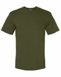 Bayside Adult 5.4 oz., 100% Cotton T-Shirt Olive