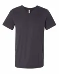Bella + Canvas Unisex Jersey Short-Sleeve V-Neck T-Shirt Dark Grey