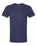 American Apparel Unisex Triblend Short-Sleeve Track T-Shirt Tri-Indigo