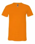 Bella + Canvas Unisex Jersey Short-Sleeve V-Neck T-Shirt Orange