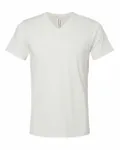 Bella + Canvas Unisex Jersey Short-Sleeve V-Neck T-Shirt VINTAGE WHITE