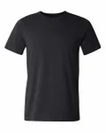 Bella + Canvas Unisex Made In The USA Jersey T-Shirt BLACK