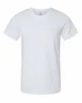 Bella + Canvas Unisex Made In The USA Jersey T-Shirt WHITE