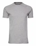 Bella + Canvas Men's Heather CVC Raglan T-Shirt Athletic Heather