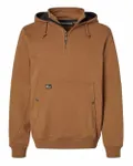 Dri Duck Men's Mission Quarter-Zip SADDLE