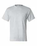 Hanes Adult Beefy-T with Pocket Ash