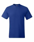 Hanes Adult Beefy-T with Pocket Deep Royal