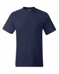 Hanes Adult Beefy-T with Pocket Navy